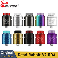 Original Hellvape Dead Rabbit V2 BF RDA Tank honeycomb airflow Squonking Electronic Cigarette Atomizer Vaporizer