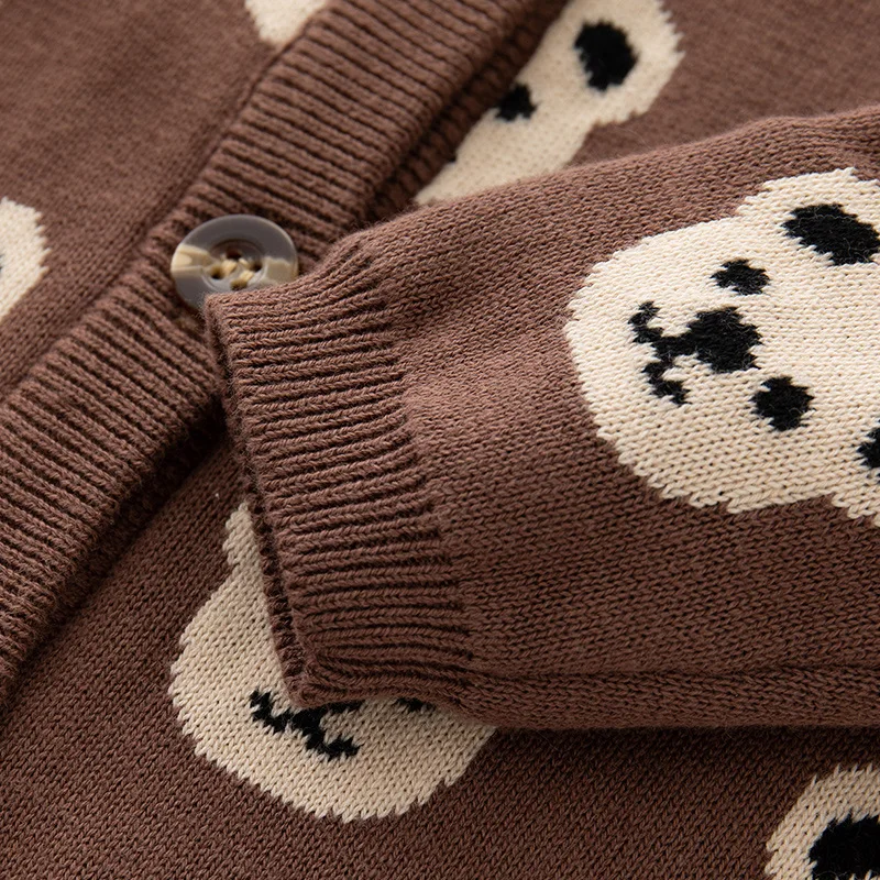 0-24M Newborn Kid Baby Romper Sweater Boy Girl Winter Clothes Long Sleeve Knit Jumpsuit Warm Thick Romper Outfit