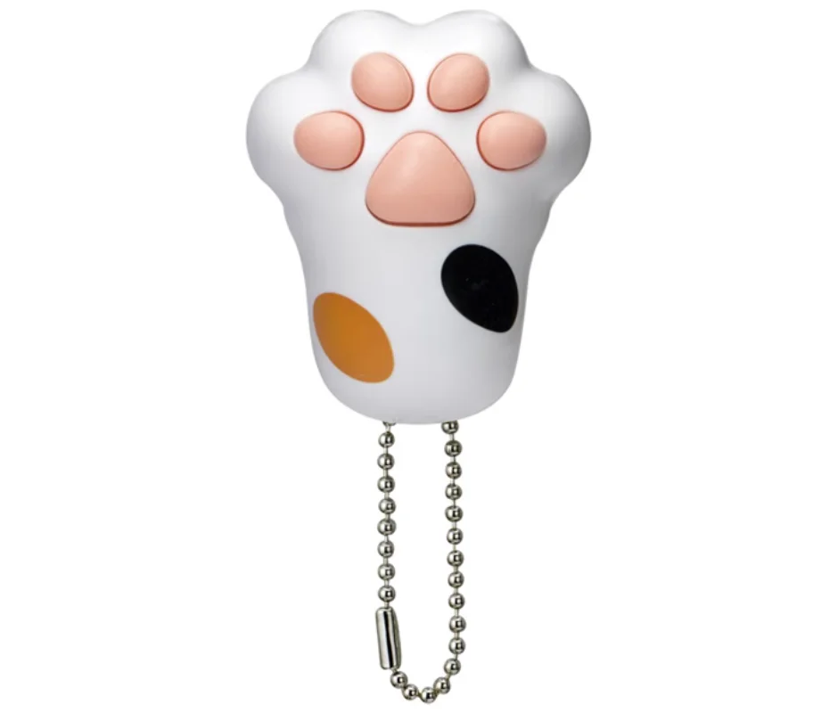 TARLIN Gashapon Figure Anime Kawaii Creative Shock Vibration Cat Claw Meat Ball Massager Keychain Figurine Cute Capsule Toy