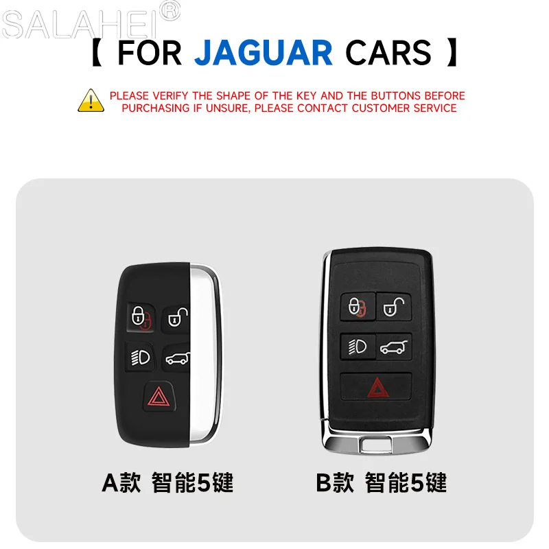 Leather Car Smart Key Case Full Cover Bag For Jaguar XE XF E-Pace F-Pace A9 A8 A9 X8 XJ XFL XJL Guitar Auto Interior Accessories