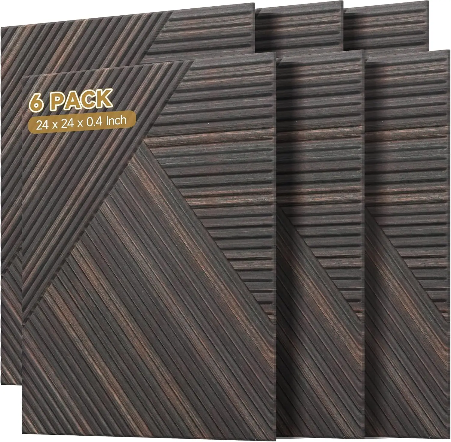 Acoustic Panels,6 Pack 23.6