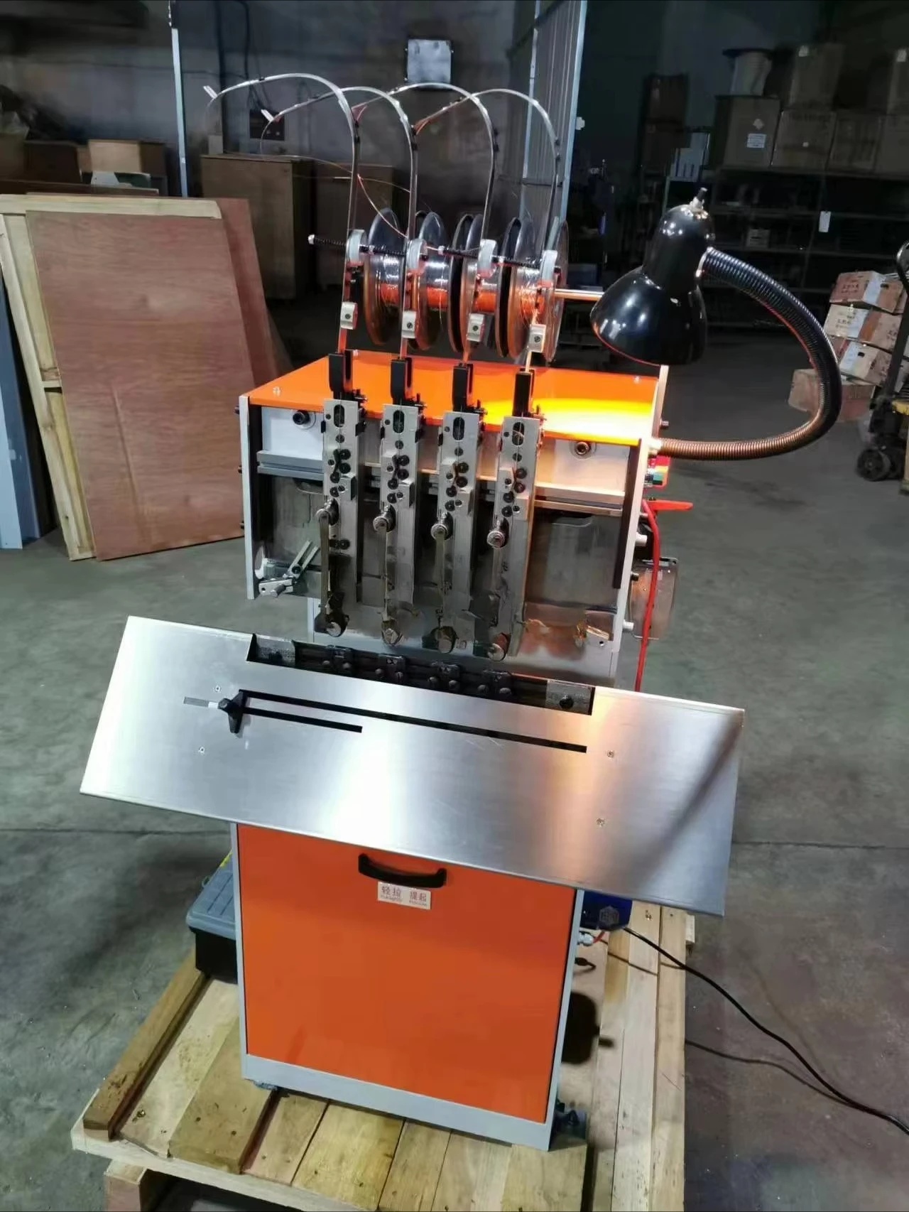 Electric Riding Binding Machine Notebook Binding Equipment