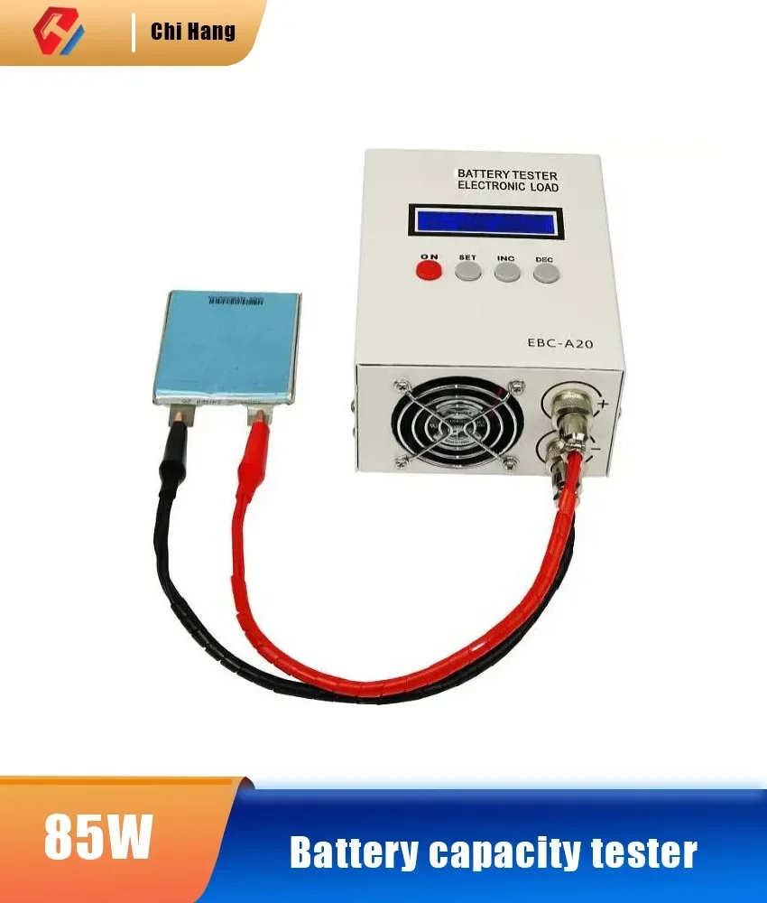 

EBC-A20 Battery Capacity Tester Lead-acid Lithium Battery Iron Lithium Ternary Charge and Discharge Meter Charge 20A Discharge