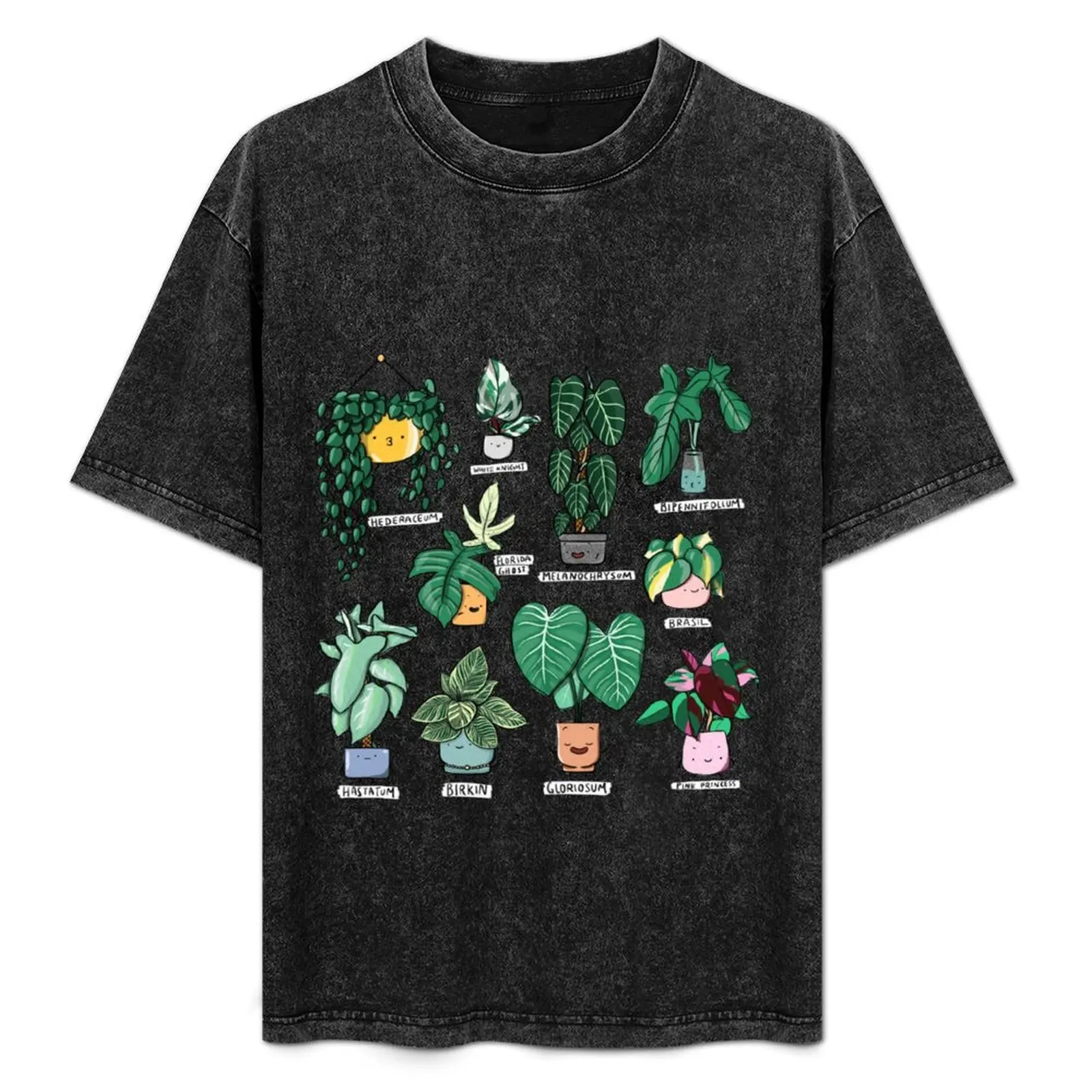 Camiseta Philodendron Family, camiseta de manga corta de talla grande