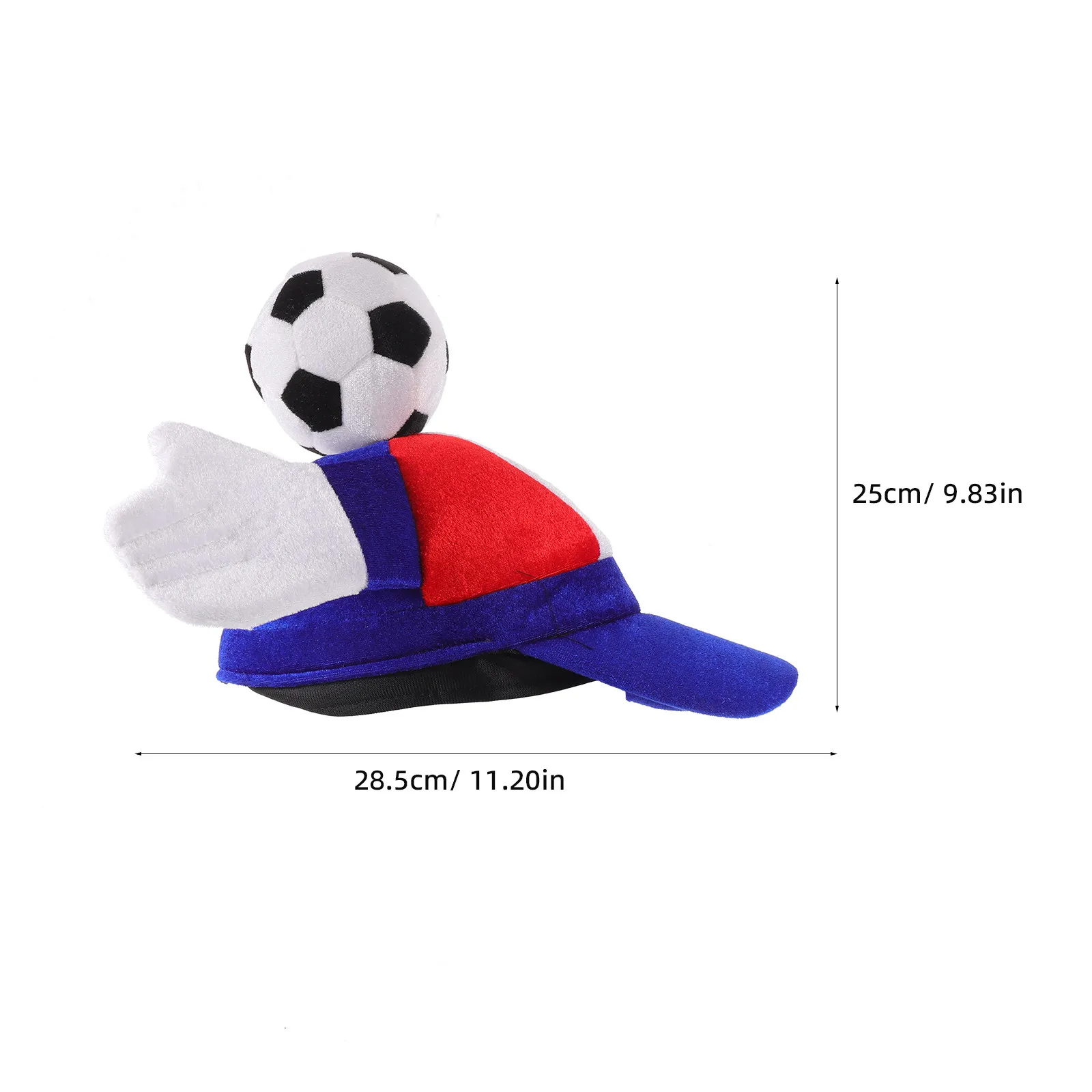 Soccer Costume Hat Fan Cap Clapping Hand Lightweight Baseball Football Birthday Party Headgear