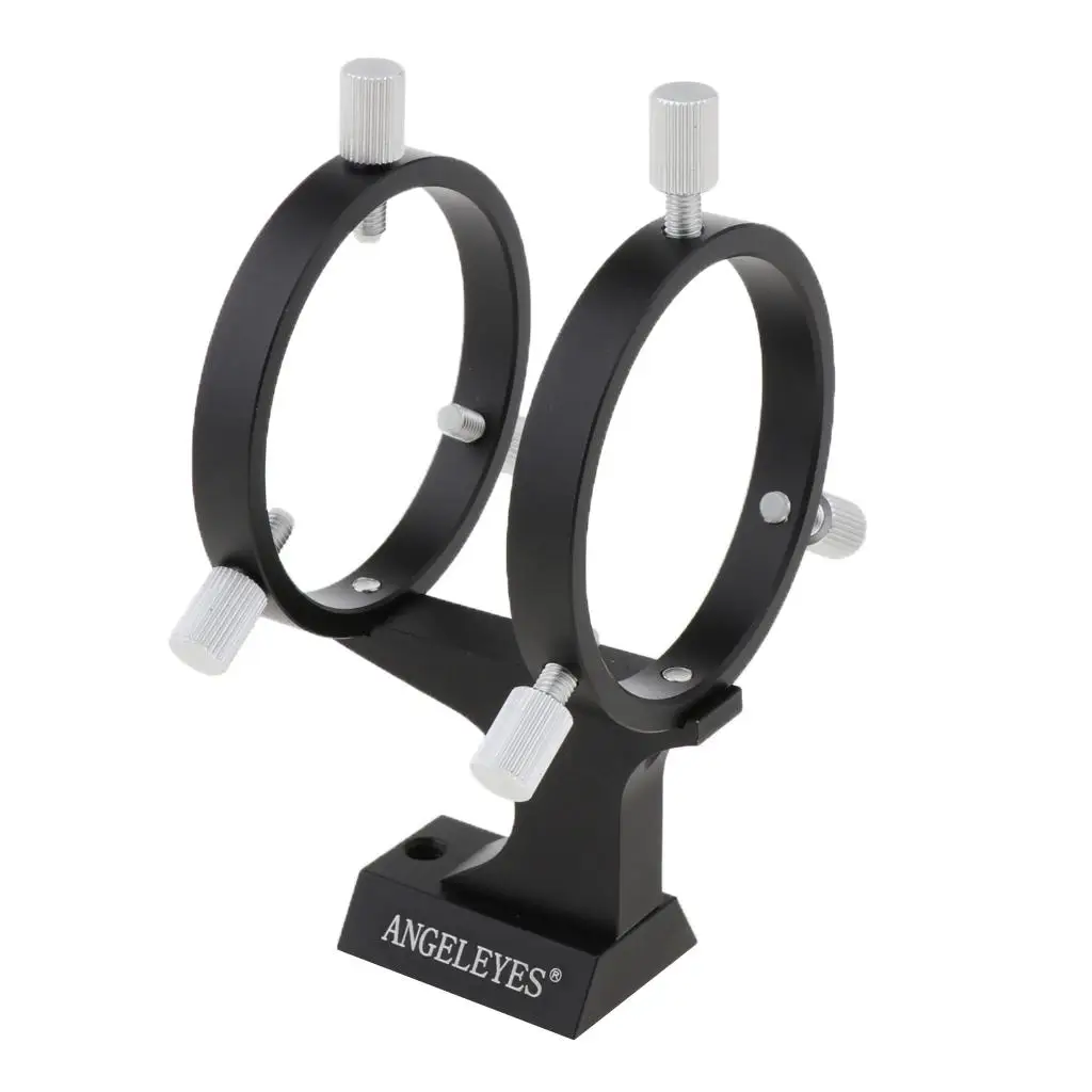 Immagine 3: Staffa per cannocchiale con puntatore regolabile 7x50 per telescopio nero (stampato 3D)