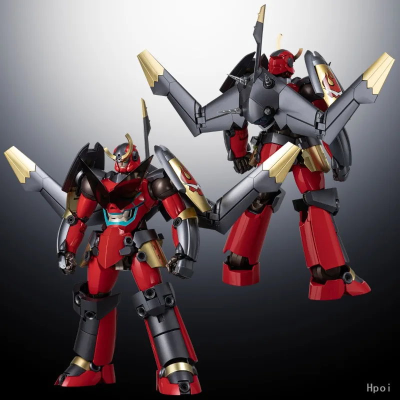 Sentinel Original RIOBOT Tianyuan Breaks Through The Red Lotus Snail Rock Series Gurren Lagann  Anime Action Figure Model Toys