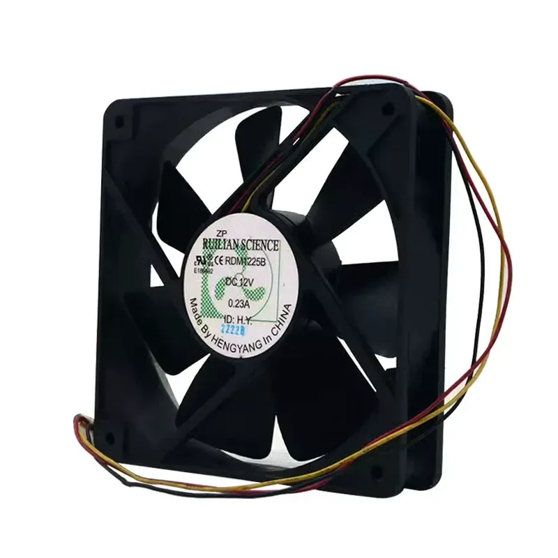 New Ruilian RDM1225B 12V 0.23A 12025 12CM Chassis Fan for Power Supply and Computer Main Board
