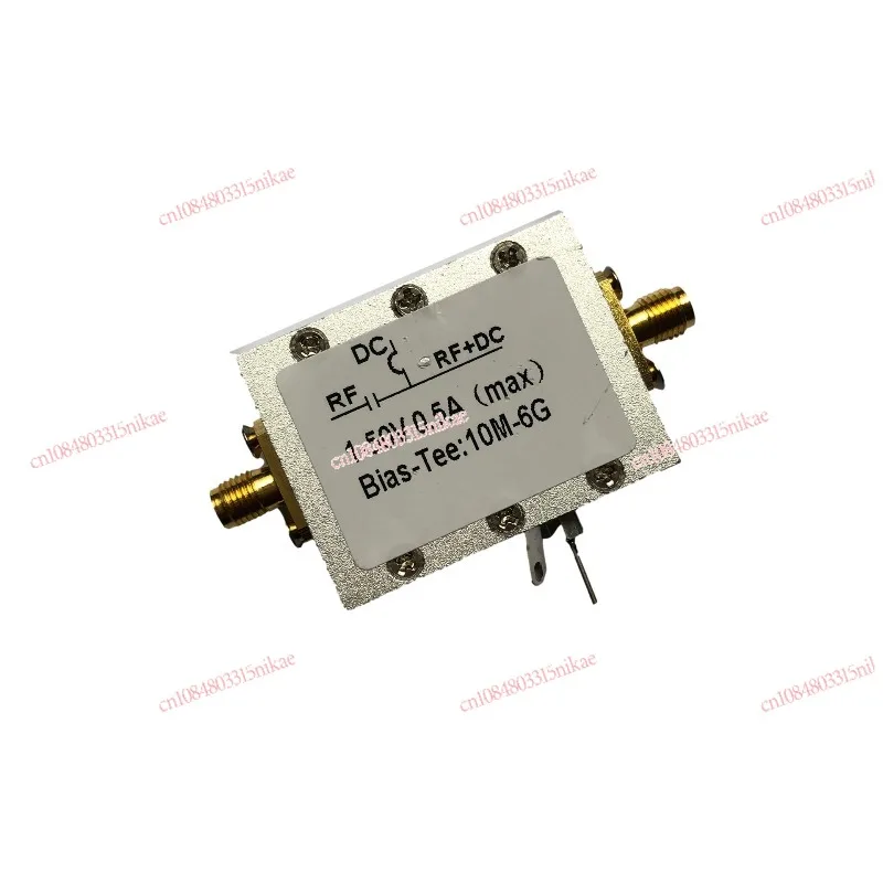 

RF Isolator, Bias, Coaxial Feed 10MHz-6GHz Low Insertion Loss