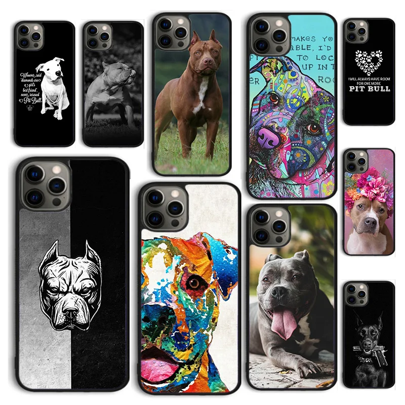 

Чехол для телефона Autumu Pit Bull Lovely Dog Pitbull для iPhone 17 Air 16 16e 15 12 11 13 14 Pro Max Apple Plus Coque
