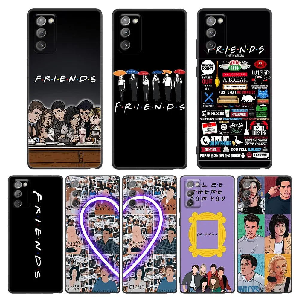 Case For Samsung Galaxy NOTE 20 10 9 8 Ultra Lite M33 M32 F14 M30 M30S M23 M20 5G J7 J6 2018 Pro Plus Case Happy Friends TV Show