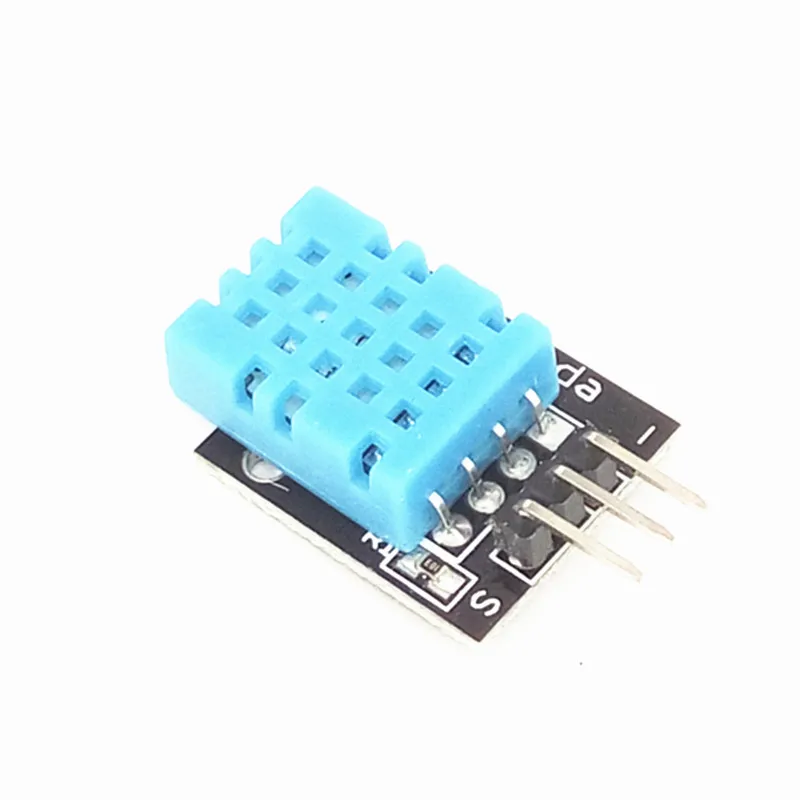 10 pçs/lote DHT-11 módulo sensor de temperatura e umidade dht11 blocos eletrônicos módulo sensor para arduino
