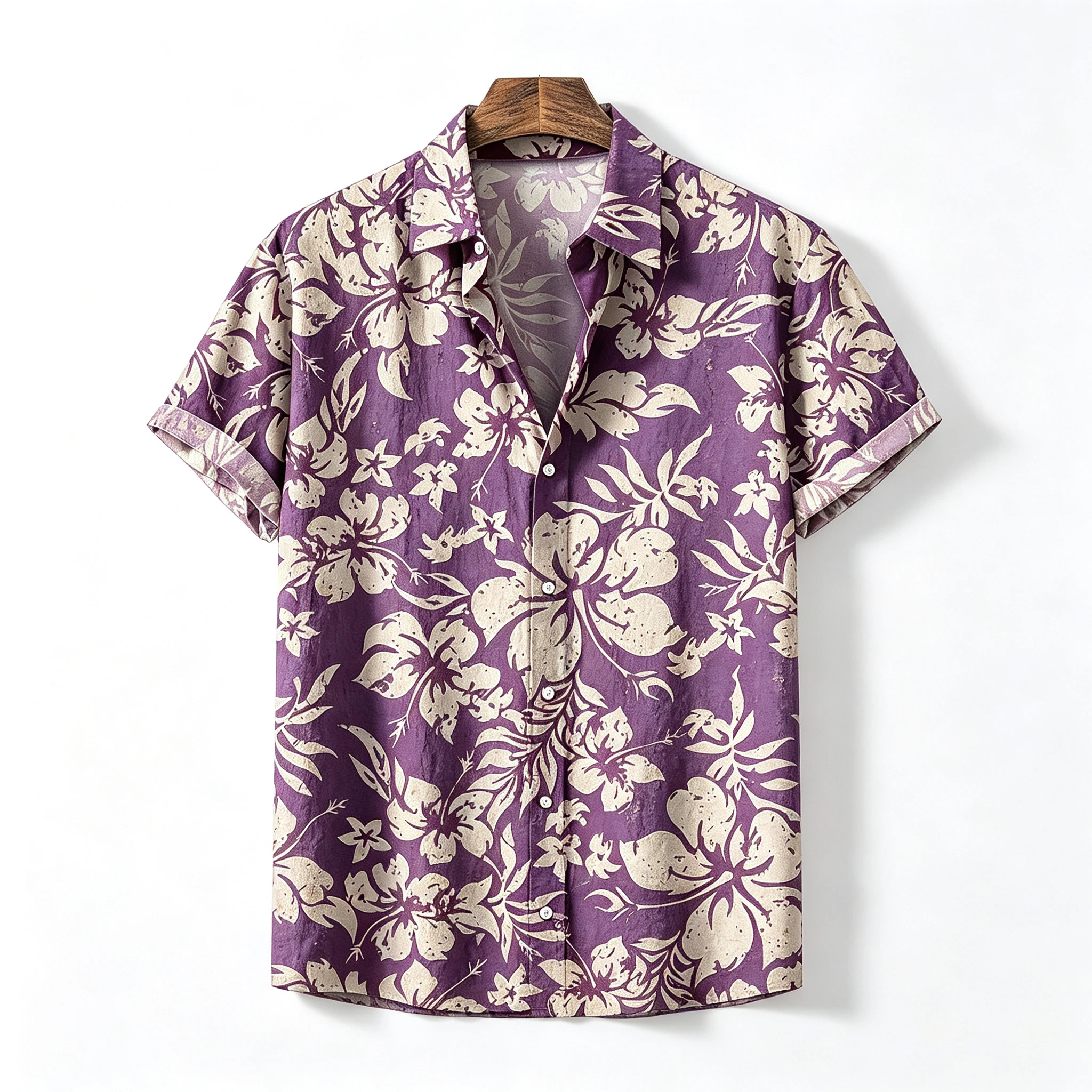 3D Printed Men's Hawaiian Floral Shirts - Trendy and Versatile Top