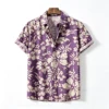 3D Printed Men's Hawaiian Floral Shirts - Trendy and Versatile Top