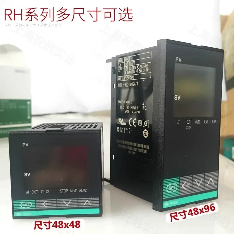 Controlador japonés RKC serie RH, RH400-FK02-8 x AN, M x GN, RH100-FK02-8 x AN