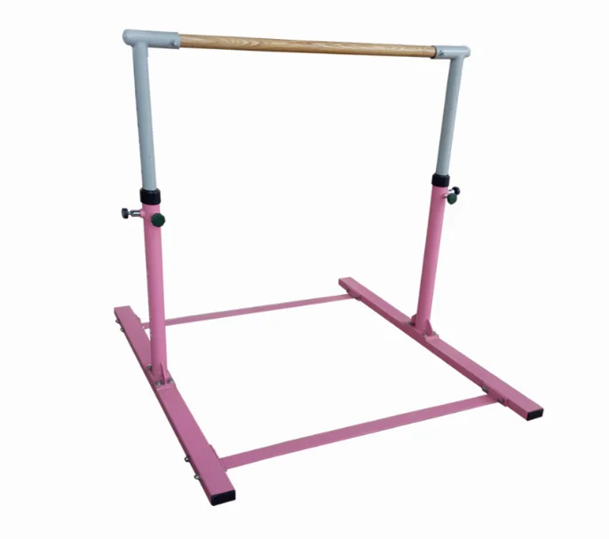 Outdoor Children Gymnastics Equipment Height Adjustable Kids Horizontal Bars