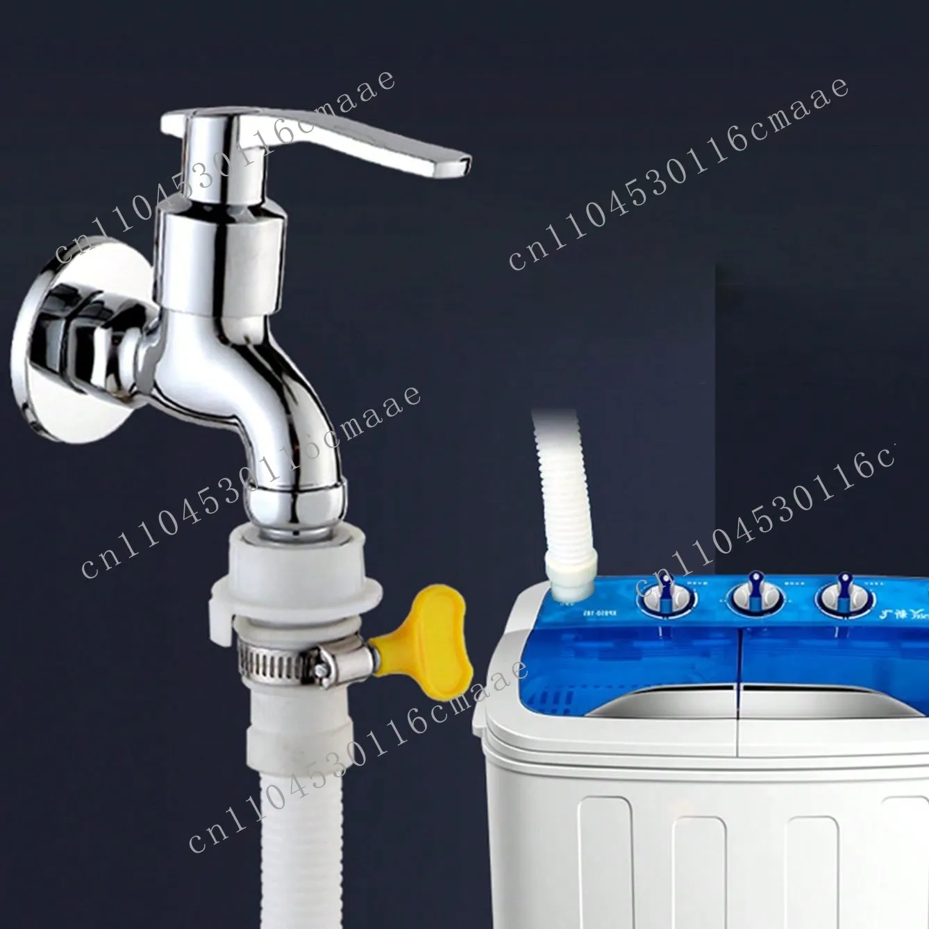 Water pipe hose household faucet tap water extension extension extension plastic pipe inlet pipe 4 points