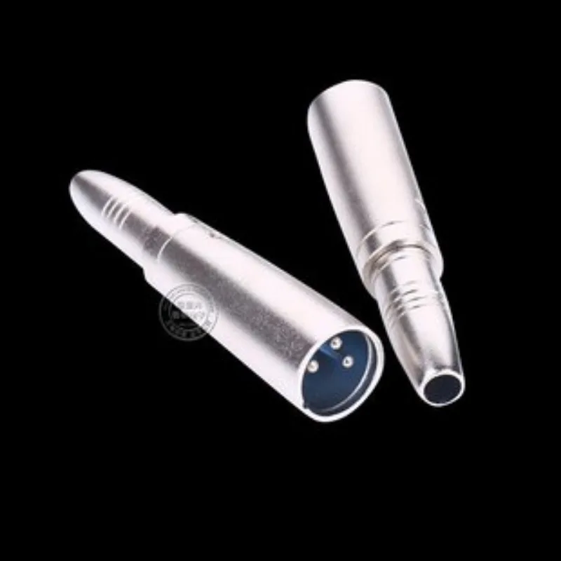 6.5 Dual Channel ไปยัง XLR 3-core ตัวผู้ขนาด6.35มม. เครื่องผสมควอไลเซอร์สายออดิโอแอมพลิฟายเออร์ kabel sambungan เสียง