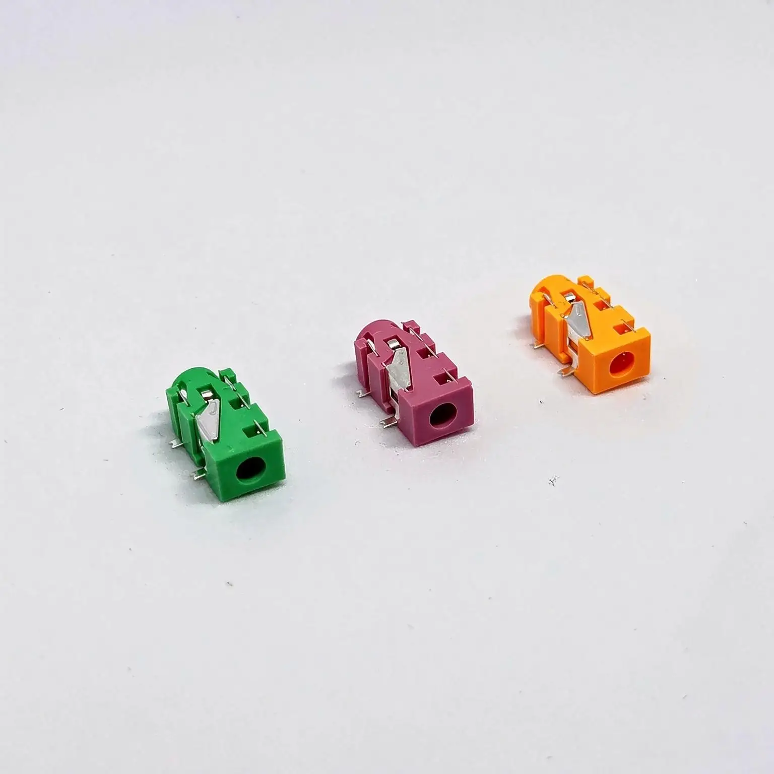 10PCS PJ-327F 3.5MM Headphone jack Audio video female dual channel stereo Jack Socket Stereo Solder Panel Mount 5P SMD