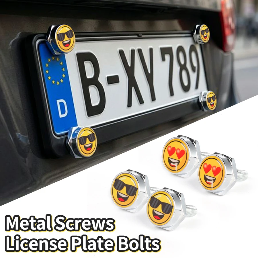 2Pcs Motorcycle License Plate Frame Bolts Screws Auto License Plate Screws Car 4Pcs Truck Fastener Cap Bolts For Any 6mm Bolts 2Pcs Motorcycle License Plate Frame Bolts Screws Auto License Plate Screws Car 4Pcs Truck Fastener Cap Bolts For Any 6mm Bolts