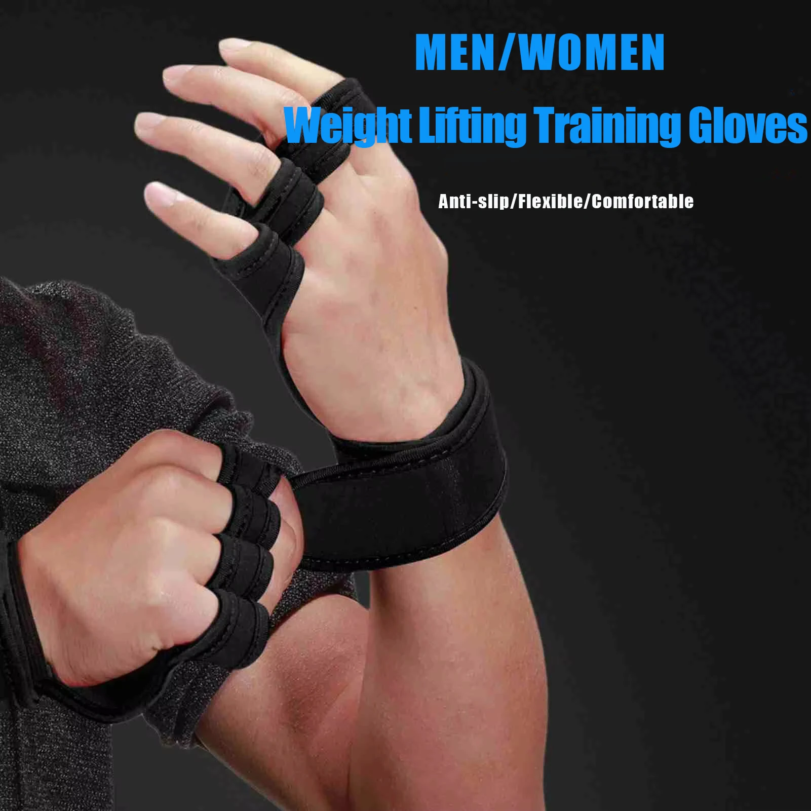 ハーフフィンガーウェイトリフティングトレーニンググローブ男性 - Workout Glove Gym のレビューと価格