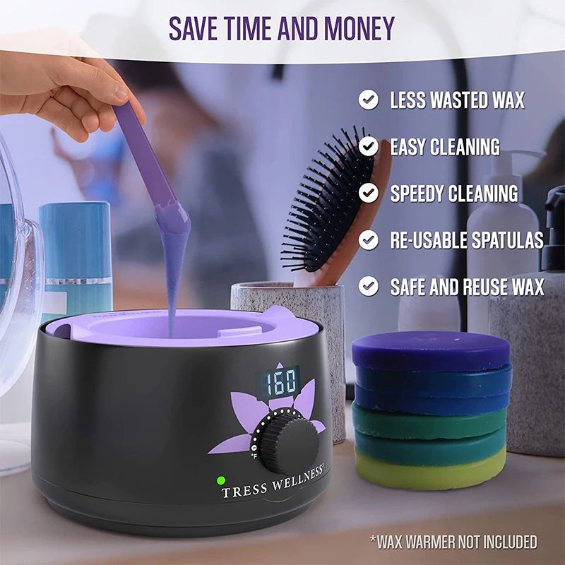 1Pc Beauty Wax Heater Pot​ Melting Bowl ​Reusable Soft Silicone Heat Resistant Inner Accessory For Hair Remover