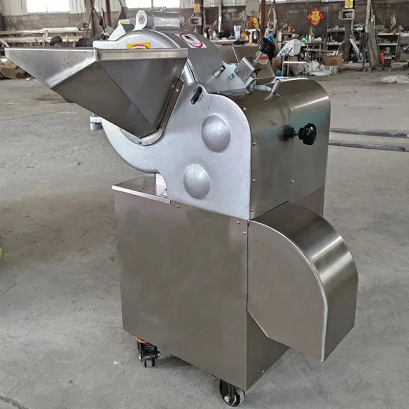 304ステンレス鋼ポテトキャロットトマトダイサー業務用野菜スライサーマシン