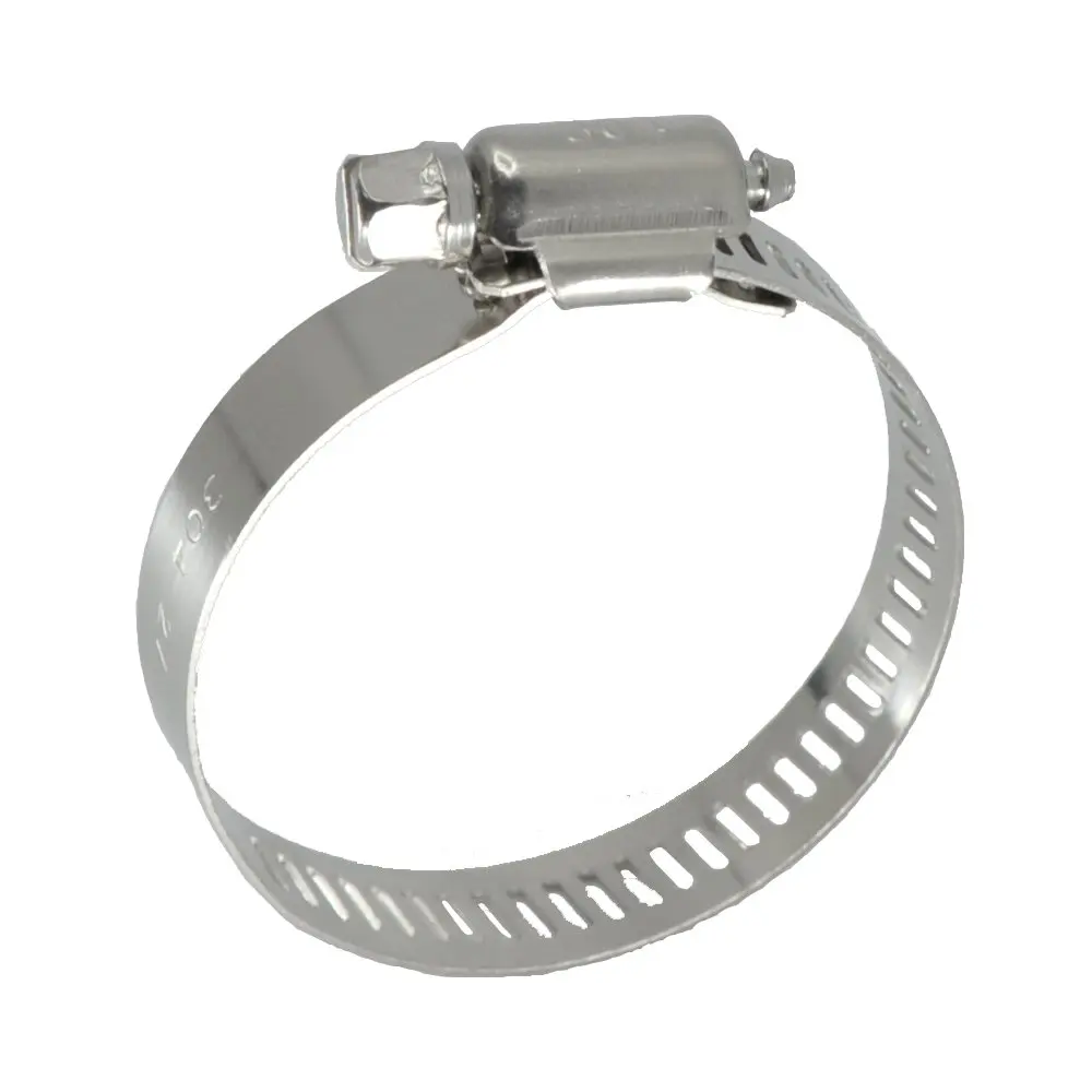 Hose Clamp 304 Stainless Steel Clamps 12 pcs/Pack  SAE 24 Worm Gear Hose Clamps  1-1/16-Inch-2-Inch(27-51mm)