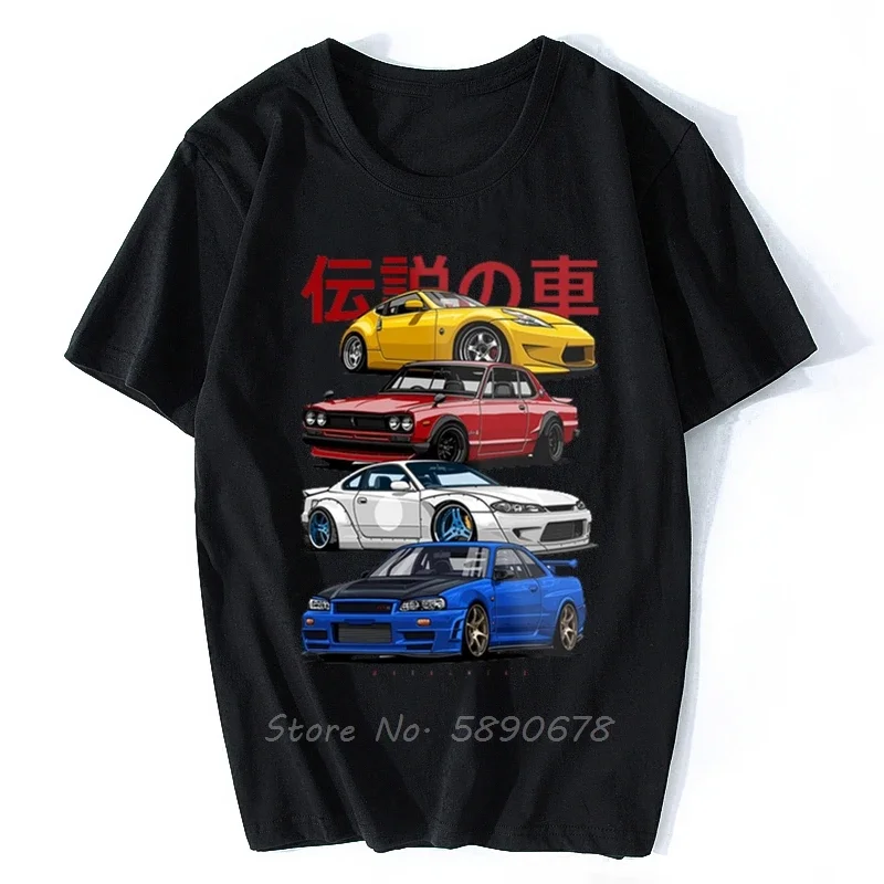 

New Fashion Men T-Shirt JDM Mix CRX Integra Car T Shirt Casual Funny Tees Cotton Tshirt Oversize Streetwear Harajuku