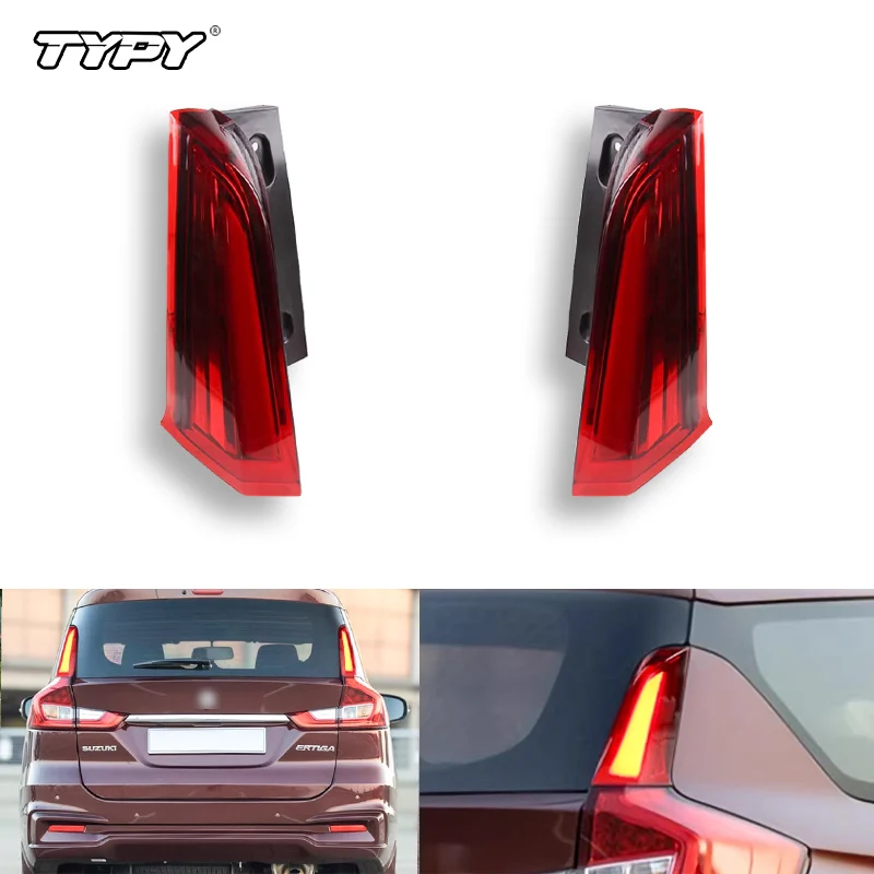 

TYPY 2 шт. светодиодный отражатель для Suzuki Ertiga 2018 2019 2020 задний фонарь дополнительный стоп-сигнал бампер противотуманная фара задний фонарь