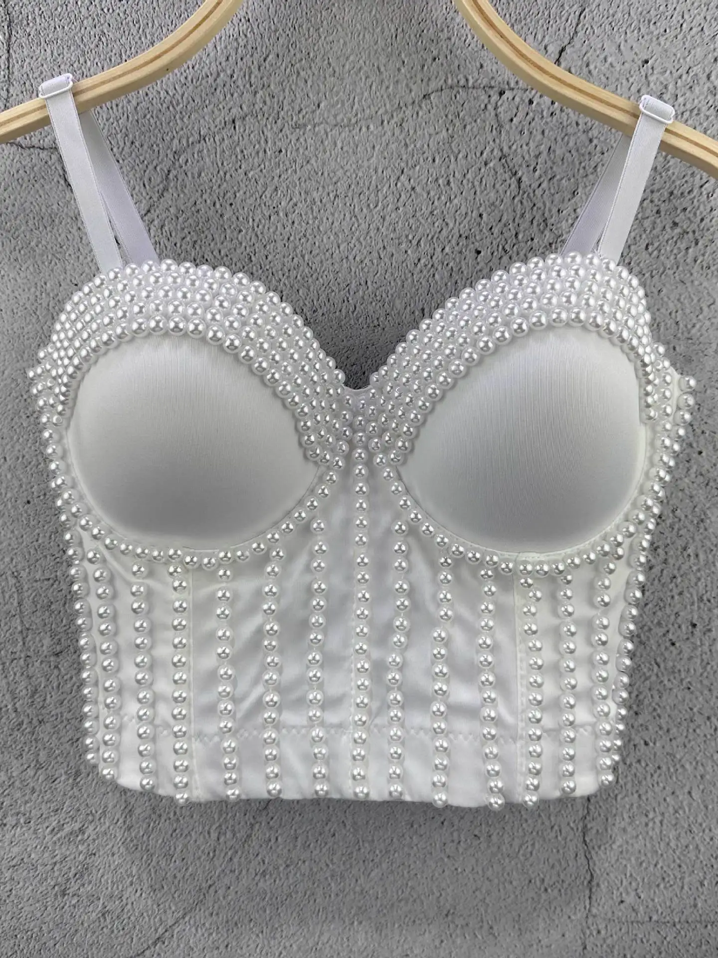 

Летний сексуальный жилет с жемчужным ремешком, женский облегающий сексуальный трикотажный топ из тонкой ткани Csole, модный топ для женщин