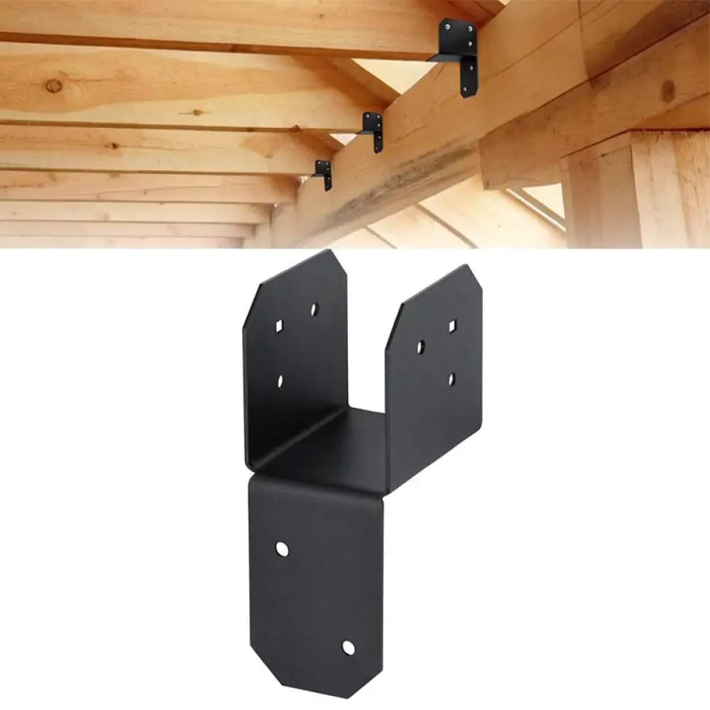 Heavy Duty Beam Connector For RTF Joist Anchor Bracket Metal Timber Framing Support Pergola Deck Construction Hardware