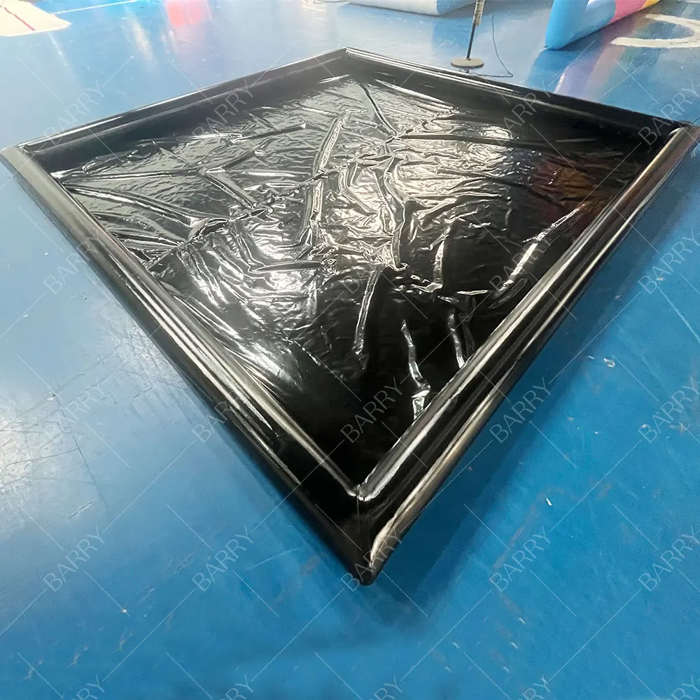 

Cheap Price Commercial Mat for Car Clean Customized Water Containment Mat Pvc Portable Inflatable Car Wash Mats