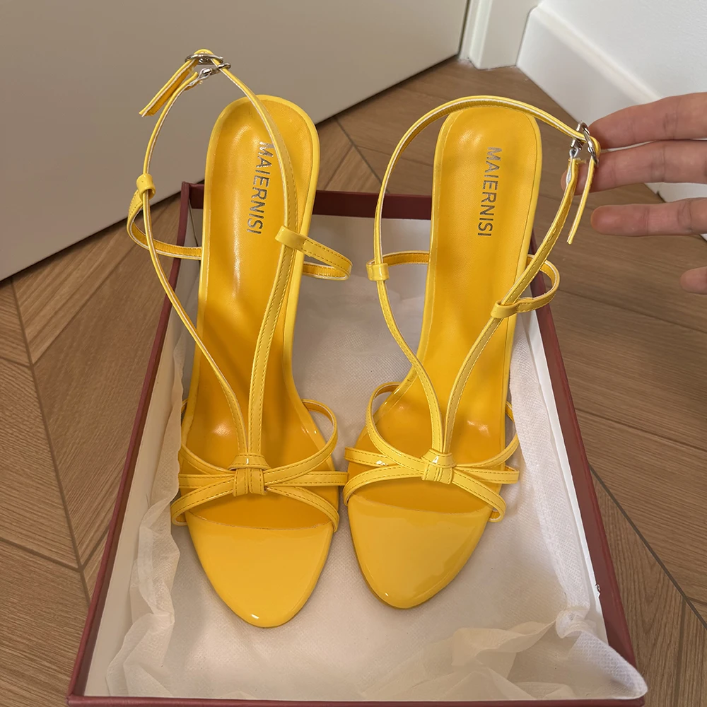

Новые женские сандалии на заказ, сексуальные белые, желтые туфли-лодочки на шпильке 16 см с ремешком на щиколотке, фетиш-геи SM, мужская обувь унисекс