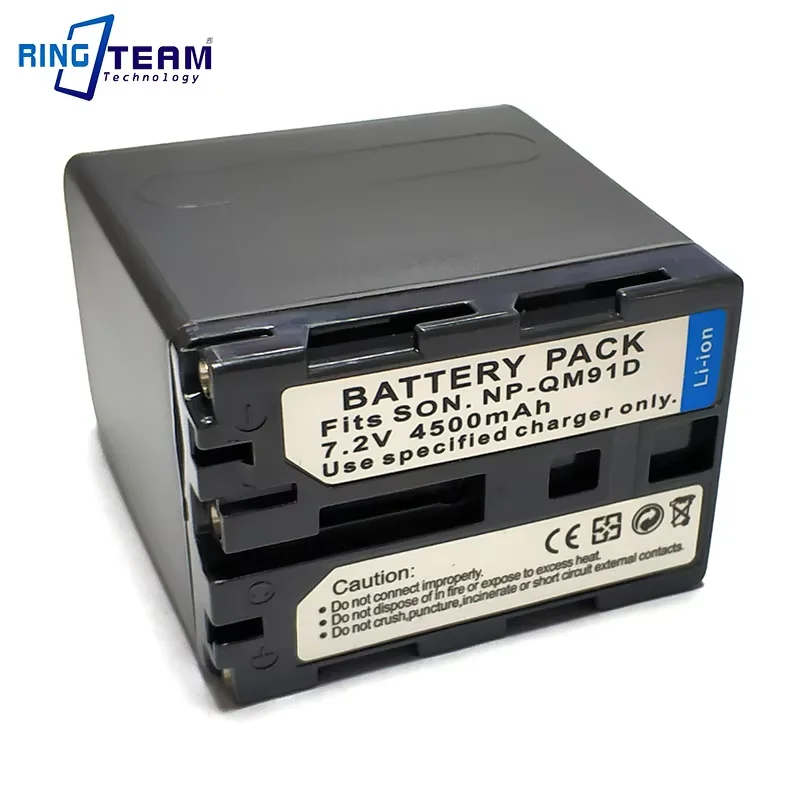 4500mAh NP-QM71D NP QM71D FM70 Battery for Sony CCD-TRV106K TRV108E DCR-PC300K TRV24 TRV480 DVD100 HC1 GV-D1000 HVL IRM ML20M