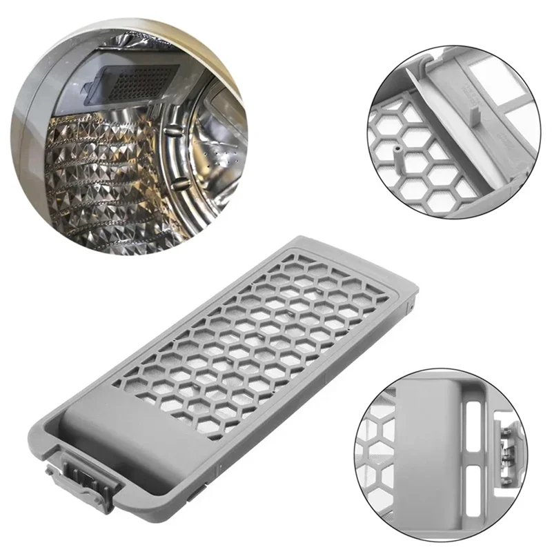 B83B-2Pcs DC63-0102196A/DC63-01021A صندوق مرشح الغسالة لمرشح زغب WA406DJHDWR/SA