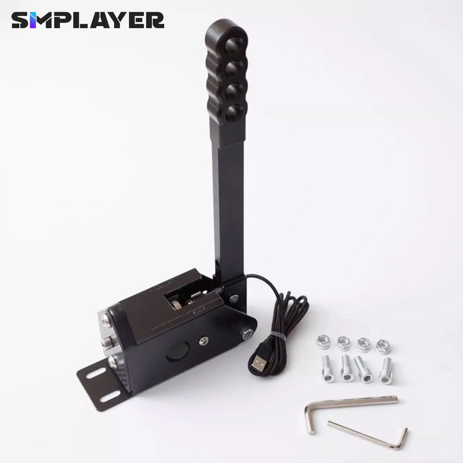 

Simplayer HB05 USB Handbrake Linear/Button Dual Mode Control Game Simulation Handbrake Compatible with G29/T300GT