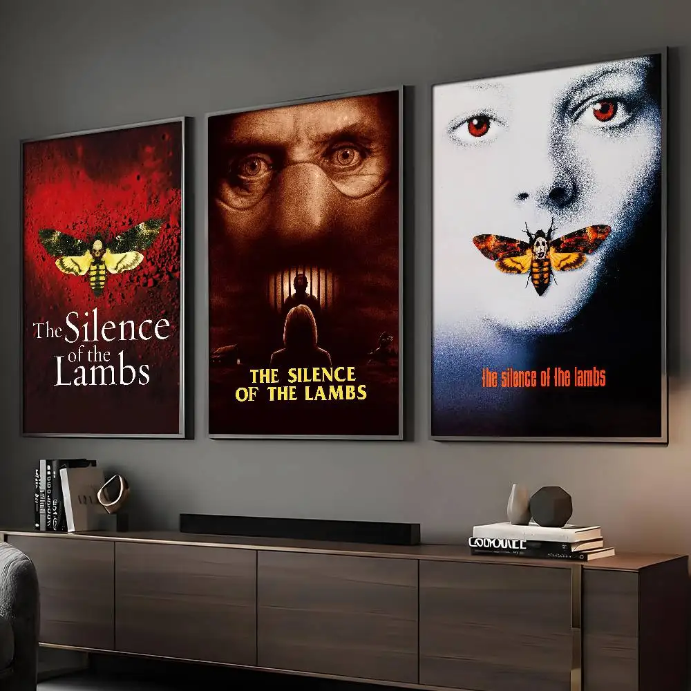 Film The Silence Of The Lambs Poster HD Art Sticky Wall Wasserdicht Home Wohnzimmer Bar Dekoration