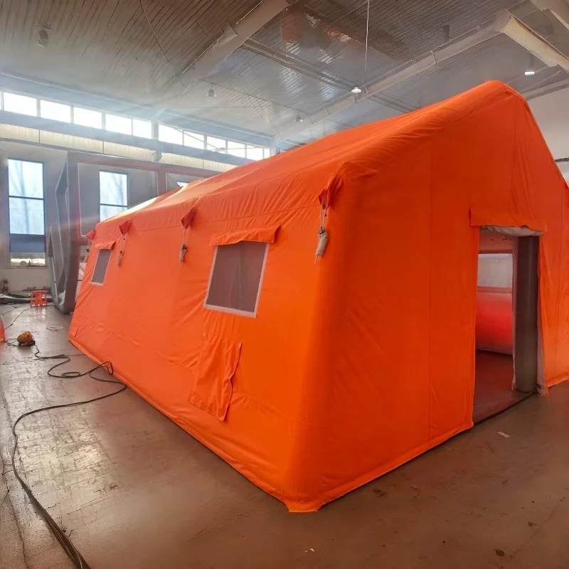 

Большая роскошная надувная палатка для кемпинга на 5-7 человек из водонепроницаемой ткани Оксфорд, прочная герметичная палатка для активного отдыха