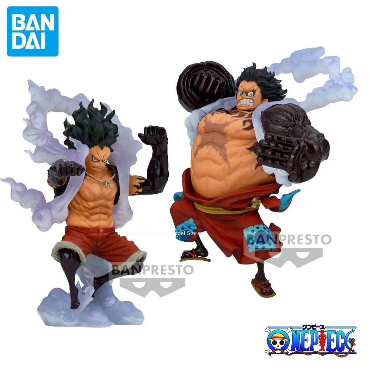 Bandai Banpresto Originele Een Stuk KONING VAN KUNSTENAAR Monkey D. Luffy Anime Figuren Speelgoed voor Kinderen Gift