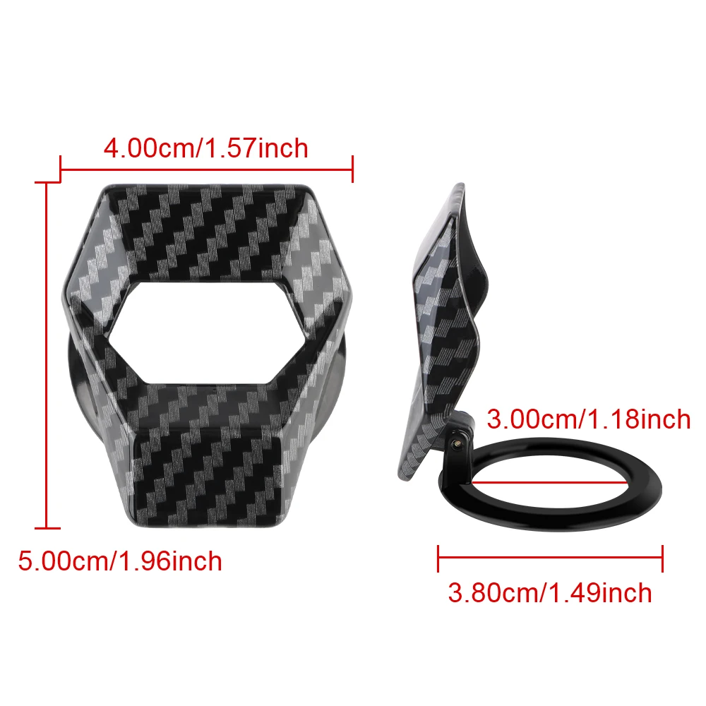 Start Stop Button Cover Car Engine Switch Decor Decorative Ignition Controller Covers Universal Interior Protector