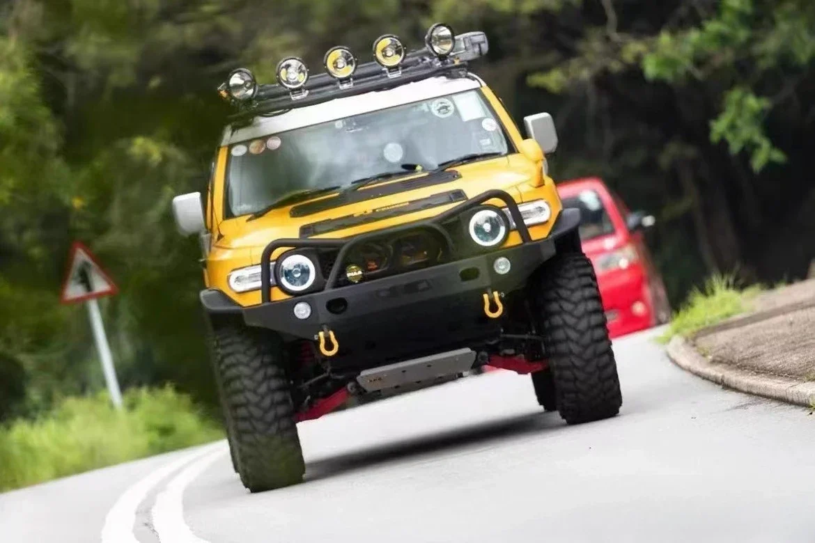 

Suitable For Toyota FJ Cool Luze Front Bumper Modified DO Off-road Competition Magnesium Aluminum Alloy Front Surround