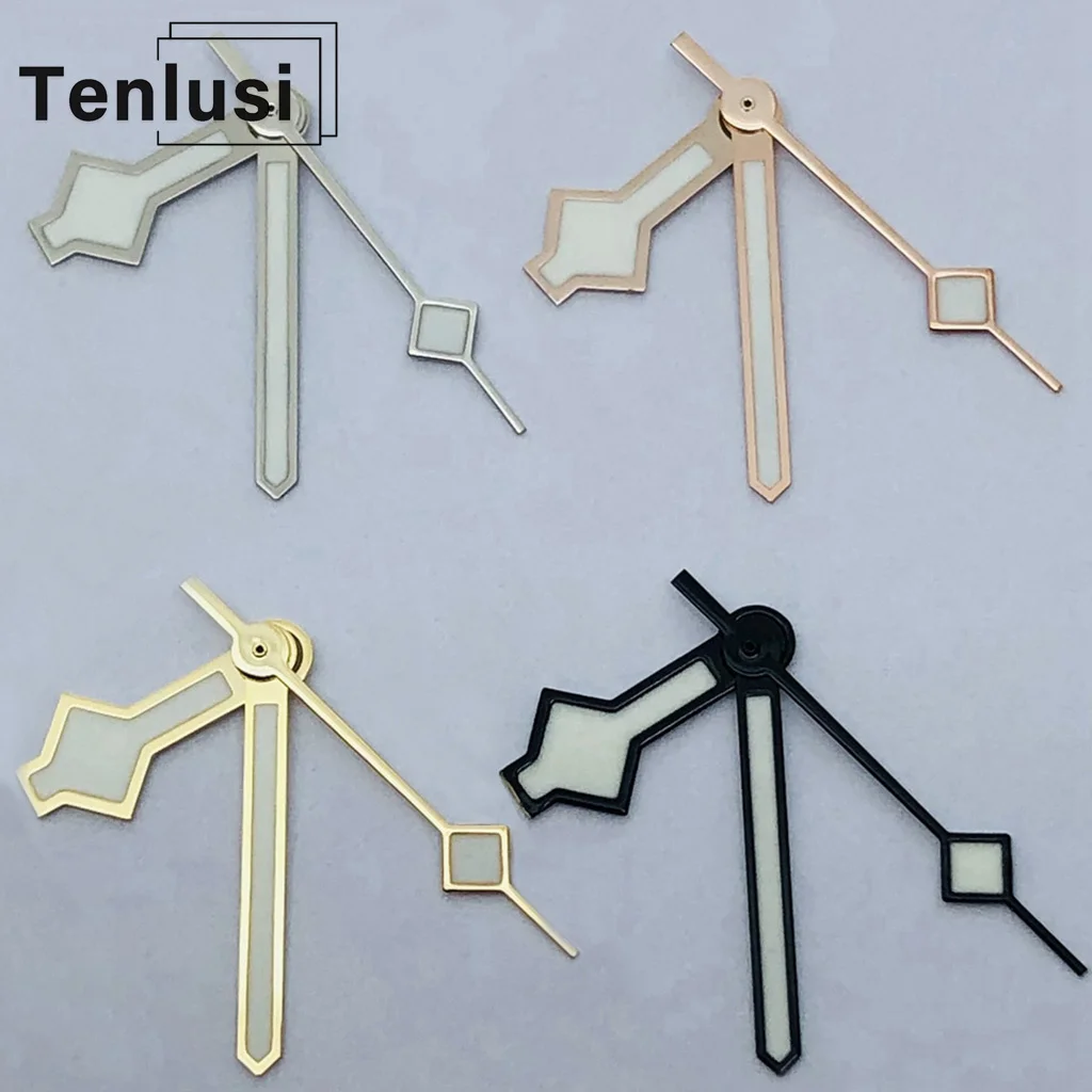 

TenlusiLuminous Watch Hands for NH35, NH36, NH38, NH39, NH70, NH72 Models – Green, Silver, Black, Gold, Rose Gold, Snowflake Sty
