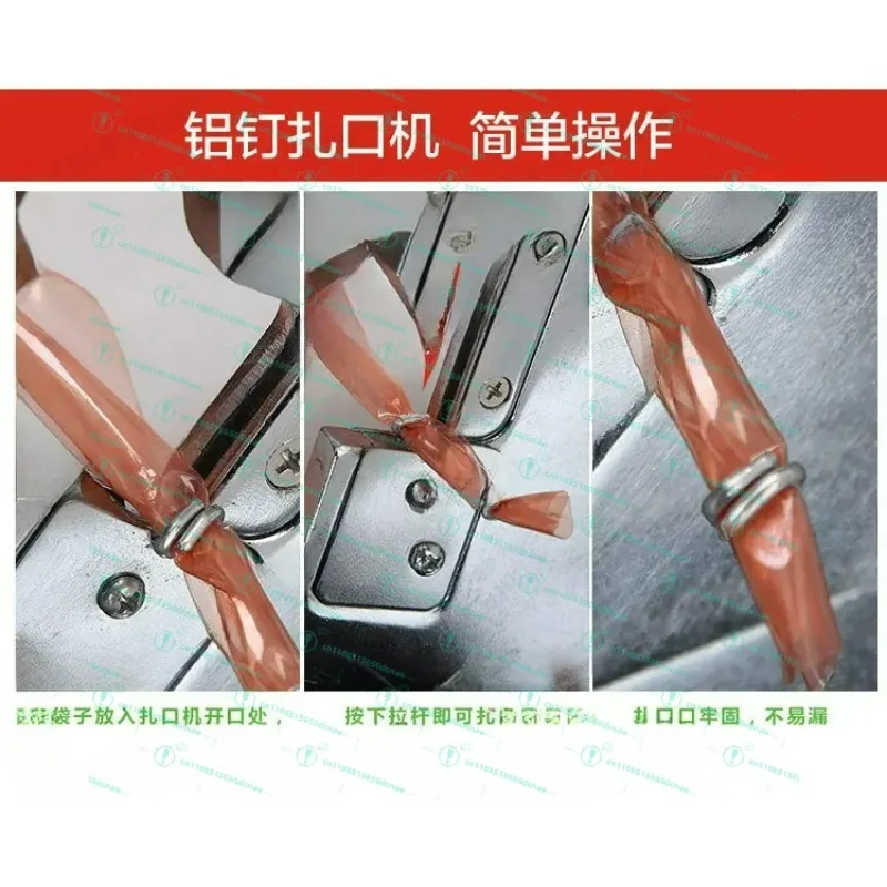 Sausage Processing Tool | For Manual Sealing, Tying, and Clip Fastening