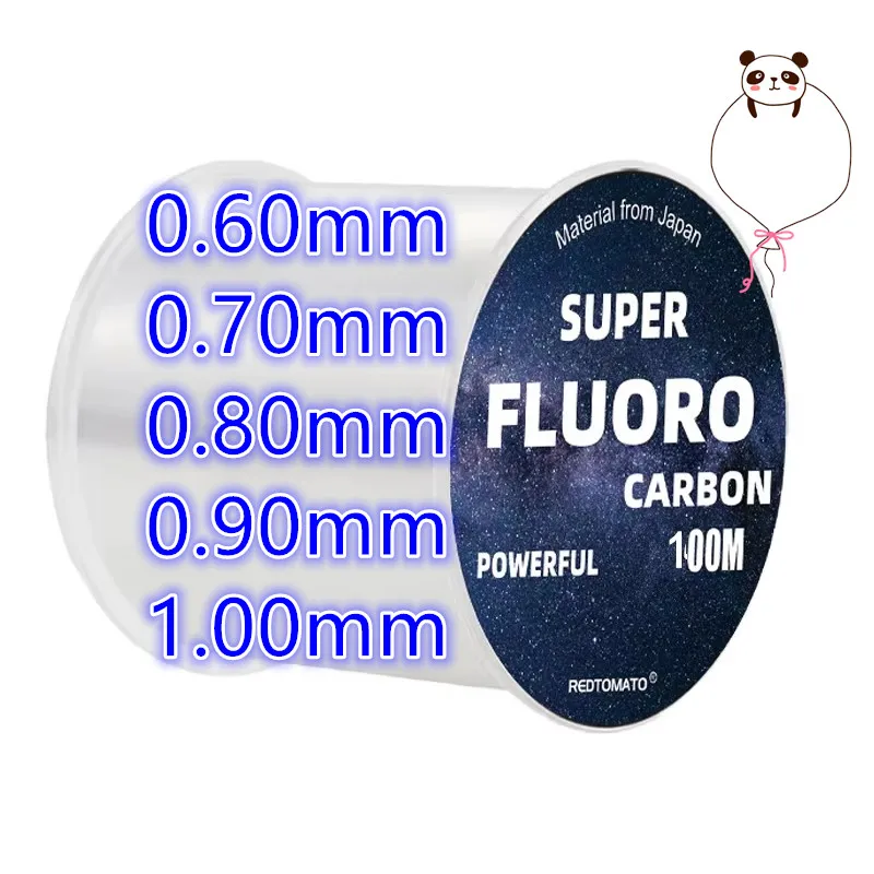 KANANA Fluorocarbone Pêche 0,12mm 100m 3kg - Fil Monofilament Invisible Haute Qualité