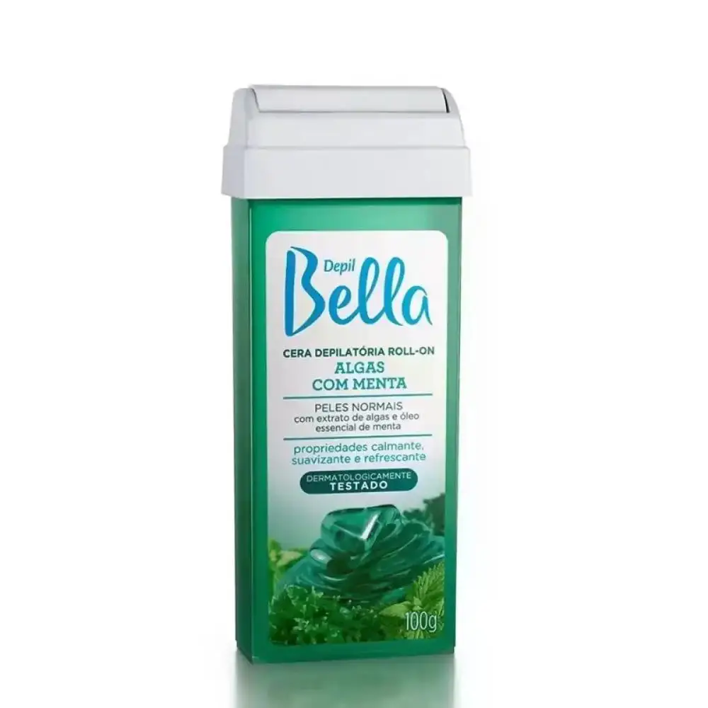 Roll-On Seaweed Wax with Mint Depil Bella 100G