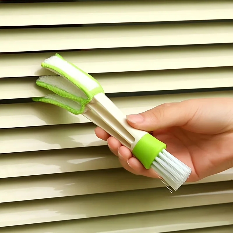 1pc Multi functional air conditioning louver brush - detachable and washable cleaning clip