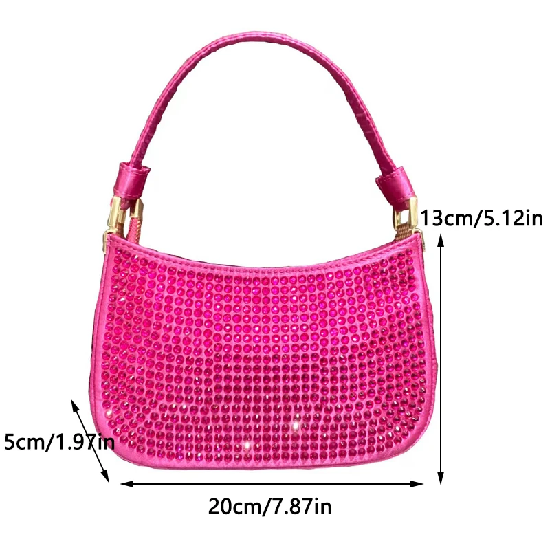 New Design Fashion Purses For Women Luxury Designer Handbags Versatile Evening Clutch Bag Party Elegant ​Rhinestone Purs