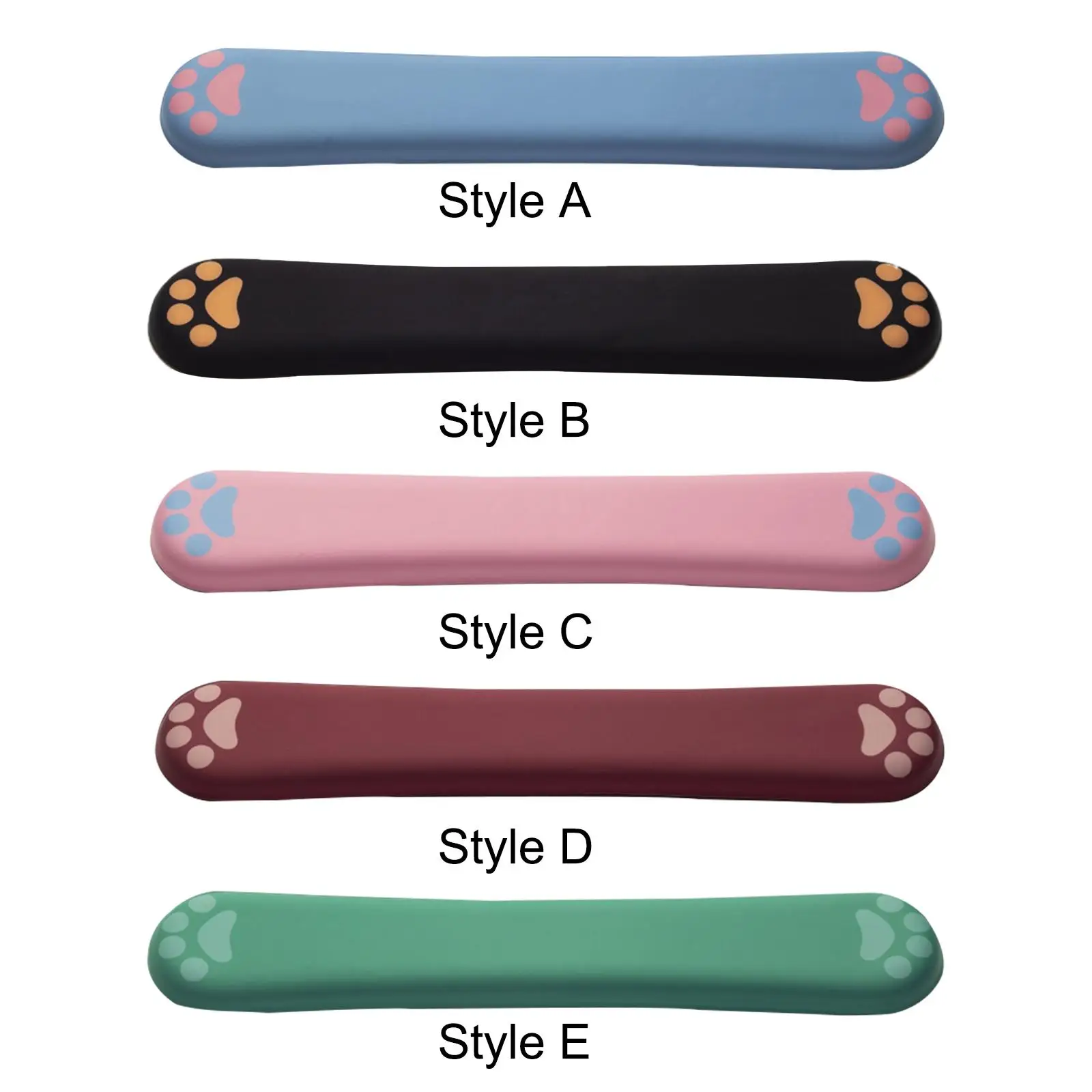 Repose-poignet pour clavier, coussin de poignet confortable et antidérapant pour ordinateur de bureau