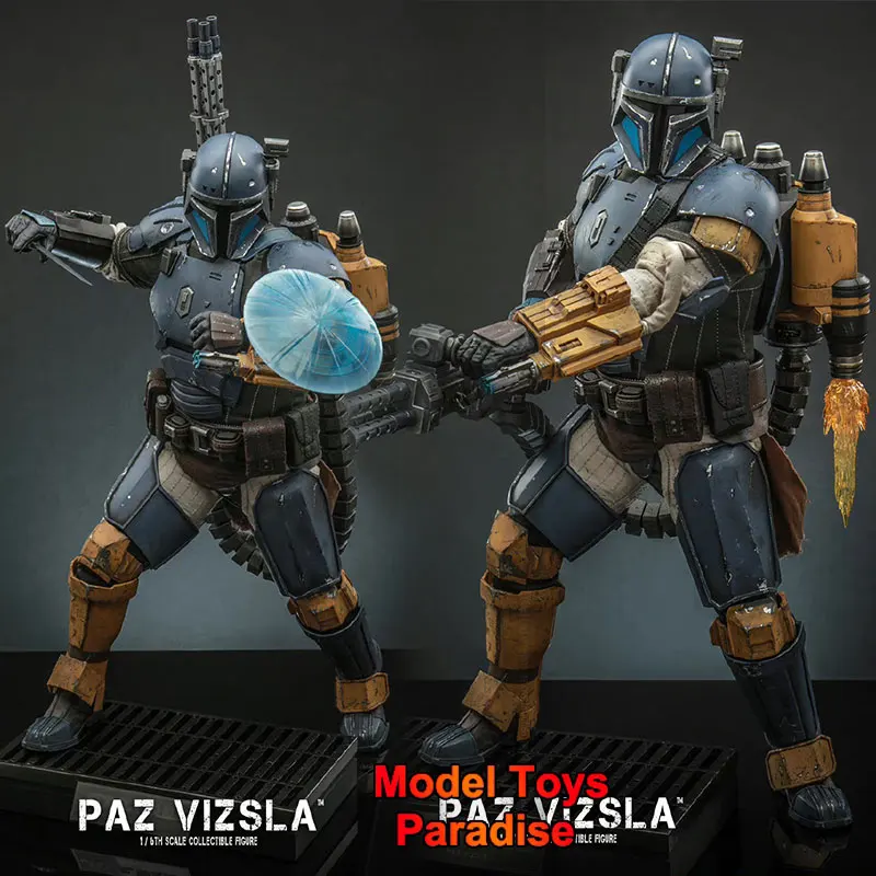

HOTTOYS HT TMS097 1/6 Collectible Toys Heavy Infantry Paz Vizsla Star Wars The Mandalorian Soldier 12'' Action Figure Model Gift